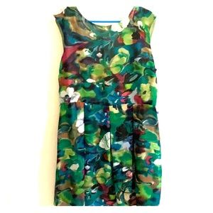 Absolutely Beauty Danny & Nicole Green Multi Dress